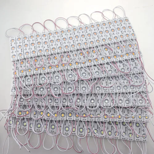 Vista 4 de 200pcs 3 LED Sign Storefront Lights Módulo Blanco Super Brillante 5630 5730 SMD Impermeable para Letrero de Carta Señales Publicitarias con Cinta