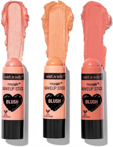 Vista 7 de Wet n Wild MegaGlo Conceal & Contour Highlighter Stick & MegaGlo - Barra de maquillaje para ocultar y contornear neutro, sigue tu bisque y MegaGlo