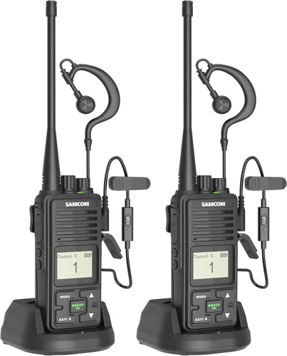 Vista 11 de SAMCOM Radios bidireccionales FPCN10A de largo alcance (FPCN10A cargador múltiple)