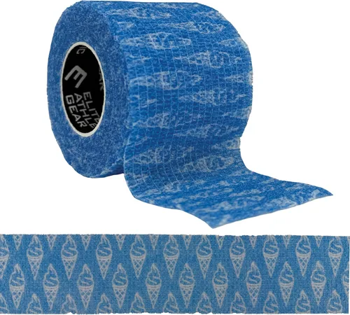 Vista 8 de Cinta atlética autoadhesiva – 2 pulgadas x 6.5 yardas – Sin látex, envoltura deportiva fácil de rasgar para fútbol, béisbol, fútbol, muñeca