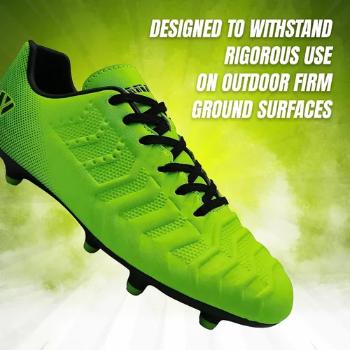 Vista 5 de Vizari Laguna Firm Ground - Botines de fútbol para niños Zapatos deportivos de fútbol al aire libre para niños y niñas Zapatos de fútbol unisex