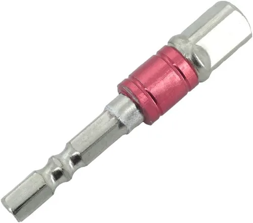 Vista 2 de DEVMO Juego de adaptadores de enchufe con vástago hexagonal a taladro de impacto de 1/4 pulgadas, 3/8 pulgadas, 1/2 pulgadas, 3 piezas de adaptador