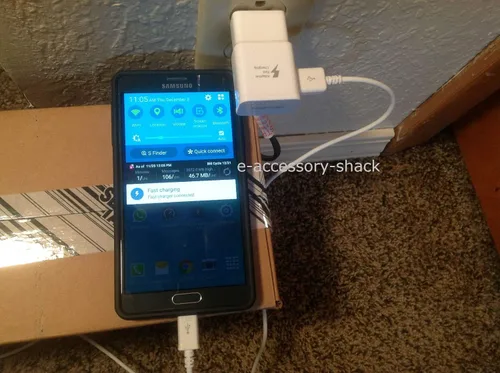 Vista 2 de Paquete de 10 cables Micro USB de carga rápida Cable de sincronización de carga rápida para Samsung Galaxy S7 Edge S6 S4 J8 J7 Prime Pro Note 5 4 2