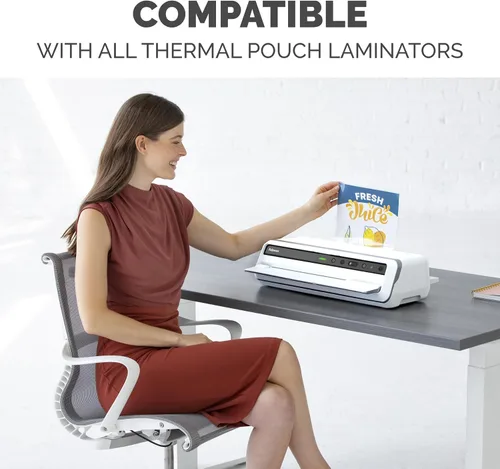 Vista 9 de Fellowes ImageLast - Bolsas de laminación térmica premium, tamaño carta, 5 mil, paquete de 60