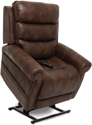 Vista 4 de Pride Mobility VivaLift Tranquil 2 PLR935M - Silla reclinable eléctrica con elevación eléctrica, sofá de tela estándar para personas mayores, 4