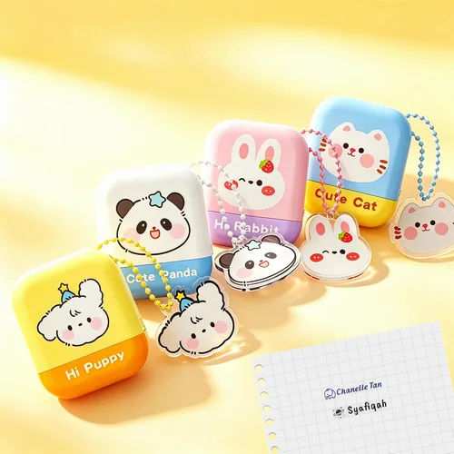 Vista 3 de Sello de nombre personalizado para ropa infantil