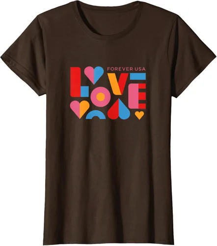 Vista 11 de USPS Camiseta Forever USA Love, Negro
