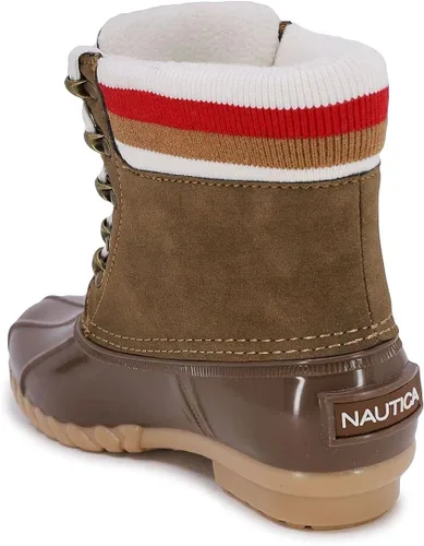 Vista 4 de Nautica Botas de pato para mujer - Botas de nieve impermeables con aislamiento de carcasa - Meloday