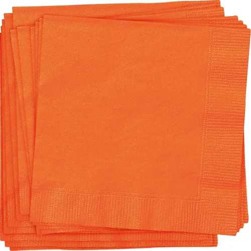 Vista 21 de Servilletas de bebidas azul claro, 20ct