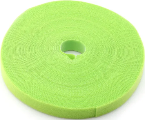 Vista 23 de Cinta de velcro reutilizable para sujetar cables, rollo de 3/4 de pulgada de doble cara con gancho