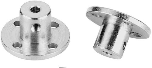 Vista 2 de Conector de acoplamiento de brida de 3 mm, accesorio acoplador de modelo de guía rígida, accesorios de eje para motores de modelo RC, bricolaje, 4