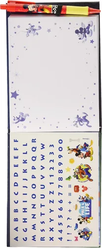 Vista 2 de Disney Libro de autógrafos de lujo de Mickey y sus amigos con pluma
