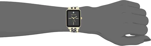 Vista 3 de Anne Klein Reloj de pulsera de cerámica con esfera de diamante genuino para mujer
