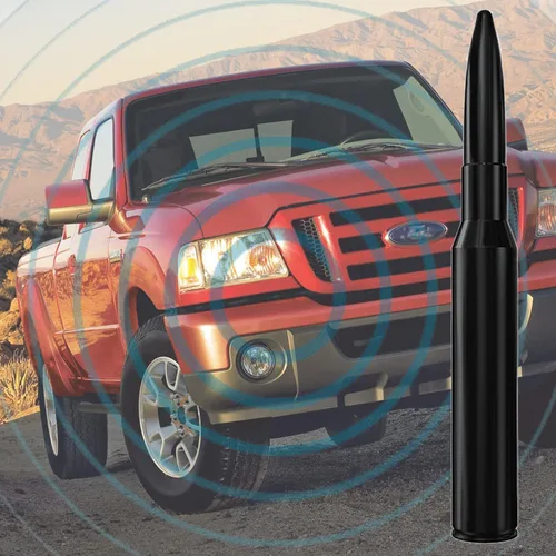 Vista 4 de Antena corta de aluminio de 4 pulgadas para Ford Ranger (1993-2012)