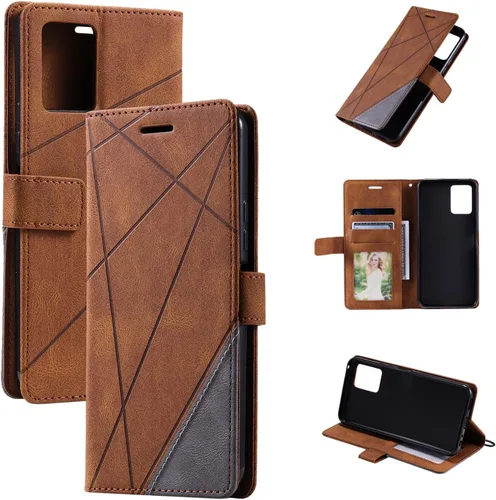 Vista 7 de Funda para Vivo Y21G V2152, funda para Vivo Y33S 4G, piel sintética con tapa para Vivo Y21A Y21A Y21A Y21T, funda para Vivo Y21 2021 V2111, funda