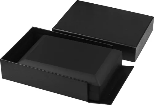 Vista 3 de Allure – Caja al por mayor de 12 unidades – Pequeña caja para collar con luz LED, forma cuadrada, elegante estuche para collar de diamantes
