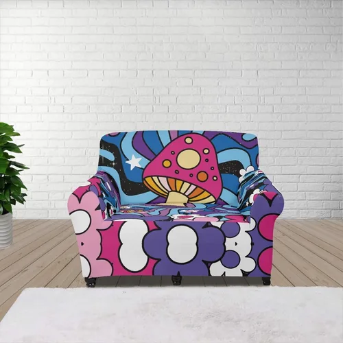 Vista 50 de Fundas aztecas para sofá, lavables e impermeables, fundas elásticas para sofás y sofás, a prueba de polvo, fundas elásticas para sofá de 1 cojín