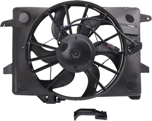 Vista 75 de Conjunto de ventilador de refrigeración dual del radiador TRQ Para Toyota Avalon 2013-2018 Camry 2012-2017 TO3115173