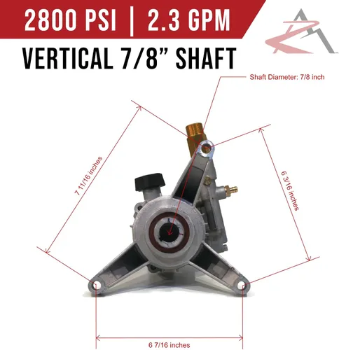 Vista 2 de The ROP Shop Bomba de eje vertical de 7/8" para Delta Excell DT2200P, DT2400CS