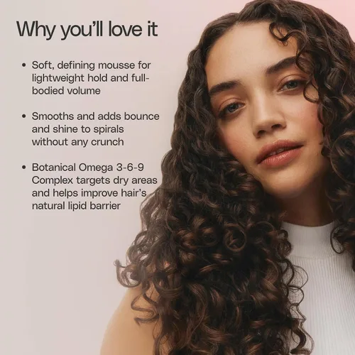 Vista 6 de OUIDAD Vitalcurl+ Soft Defining Mousse, 5.7 oz.