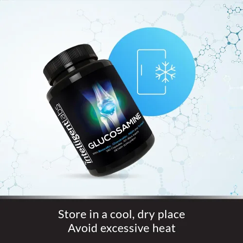 Vista 4 de Intelligent Labs Complejo de alta resistencia de glucosamina y condroitina con MSM 180 cápsulas Apoyo del sistema inmunológico con suplementos