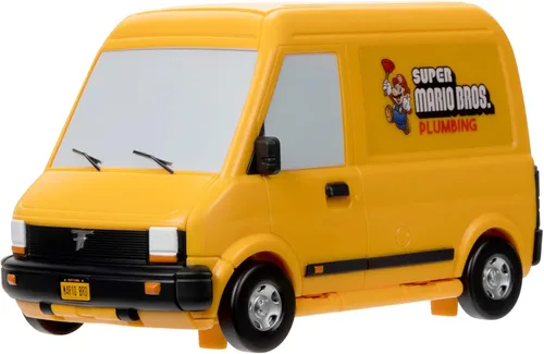 Vista 13 de LA PELÍCULA DE LOS SUPER MARIO BROS. – Set de Juego de Furgoneta con Figura Mini de Mario de 1.25” Mini juego de furgoneta