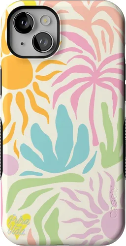Vista 112 de Casely Funda para iPhone 14 Plus Viva La Vida Frida Kahlo Collage Diseño protector audaz Compatible con MagSafe