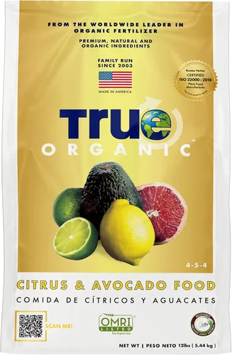 Vista 15 de True Organic Alimentos para Cítricos y Aguacate – Fertilizante Orgánico para Follaje Abundante y Fruto Abundante – Bolsa de 4 libras Cubre 70 Pies