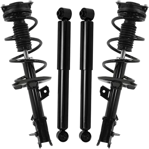 Vista 81 de Detroit Axle - Puntales y Amortiguadores para Chevy Traverse Buick Enclave GMC Acadia Saturn Outlook 2007-2012, 2 puntales delanteros con resorte