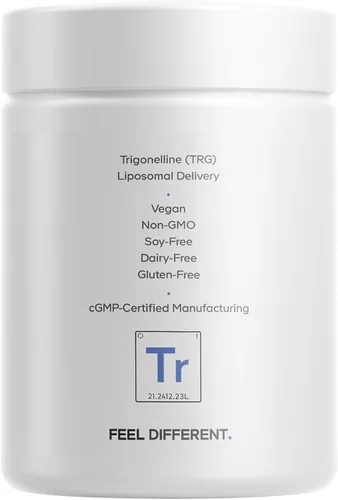 Vista 9 de Codeage Trigonelina liposomal - 250 mg por cápsula - Suministro de 3 meses - Alcaloide a base de plantas - Entrega liposomal para biodisponibilidad