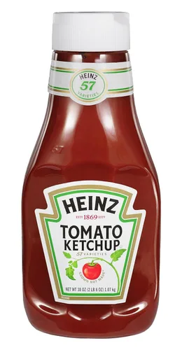Vista 40 de Heinz Ketchup de tomate mezclado con chipotle, botella exprimible de 14 onzas