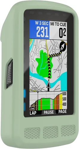 Vista 2 de Paquete de 4 fundas compatibles con Wahoo ELEMNT ROAM (no compatible con Roam V2), accesorios de silicona para computadora Wahoo ELEMNT ROAM