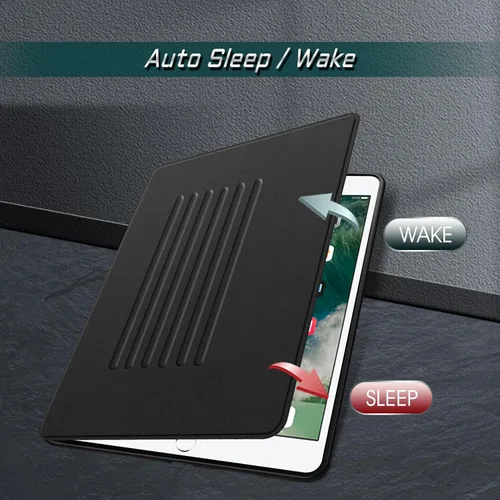 Vista 3 de Fintie Estuche con soporte magnético para iPad Air de 10.5" (3ª generación) 2019 / iPad Pro de 10.5" 2017, funda trasera de TPU suave y resistente