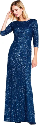 Vista 5 de Adrianna Papell Vestido con cuentas para mujer
