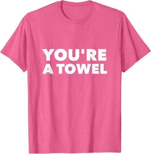 Vista 23 de Eres un toalla Funny camisa, mujer XL, Negro