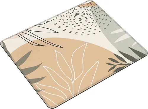 Vista 8 de Alfombrilla para mouse, bonita alfombrilla de mouse abstracta moderna, cuadrada, impermeable, base de goma antideslizante, para computadora portátil