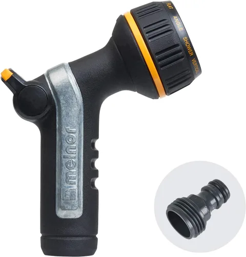 Vista 11 de Melnor 65084-AMZ XT - Boquilla metálica de gatillo trasero Control de pulgar pesado