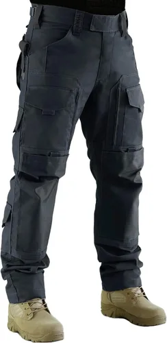 Vista 7 de ZAPT - Pantalones tácticos Molle Ripstop para caza, pantalones de combate para el ejército, camuflaje para hombres