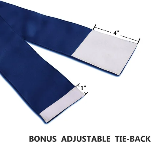 Vista 4 de KEMCO Paneles de cortinas opacas de poliéster satinado para oscurecer la habitación, con doble pellizco, color azul rey, 70 x 45 pulgadas