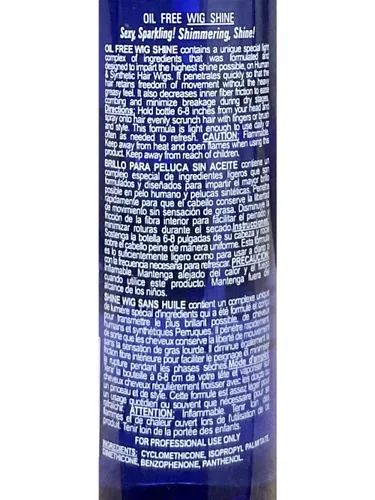 Vista 3 de Peluca sin aceite Shine 4 oz. #Owg24T