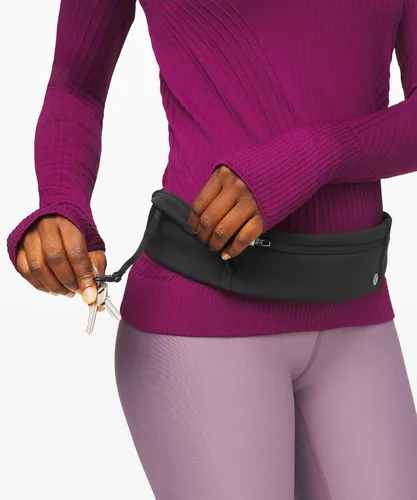 Vista 7 de Lululemon Cinturón Fast and Free Run (negro, talla SM), Negro