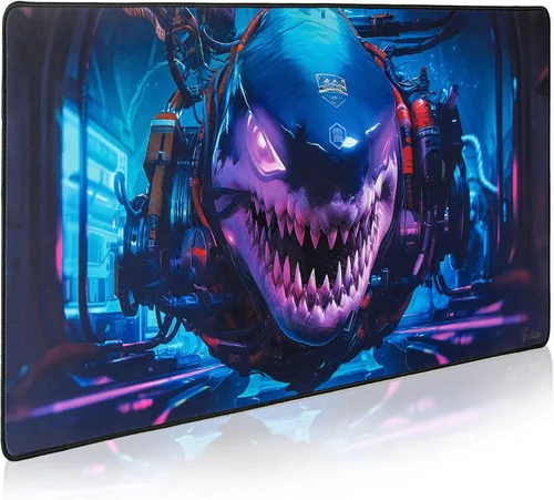 Vista 10 de GUNMJO Cherry Blossom - Alfombrilla de mouse extendida para juegos, superficie ultra suave para control de mouse con precisión de píxeles, costuras