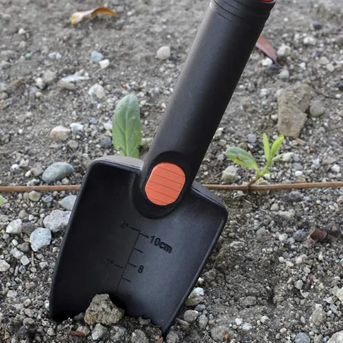Vista 4 de ASR Outdoor - Paleta de mano de nailon resistente naranja de 11 pulgadas