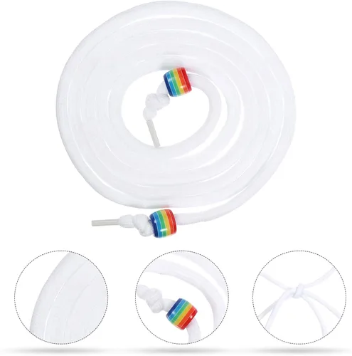 Vista 5 de EXCEART 10 piezas de pantalones deportivos con cordón de ajuste accesorios de cuerda con cordón