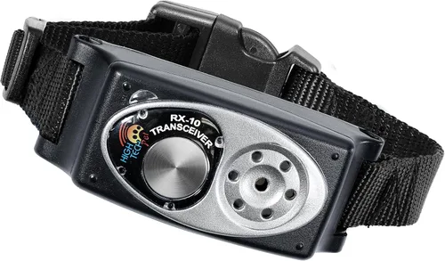 Vista 4 de High Tech Pet Brand - Collar electrónico recargable automático para puerta de mascota y receptor de valla electrónico