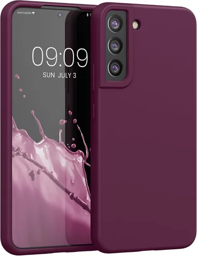 Vista 29 de kwmobile Funda compatible con Samsung Galaxy S9 - Funda de silicona TPU con acabado suave - Blue Reef
