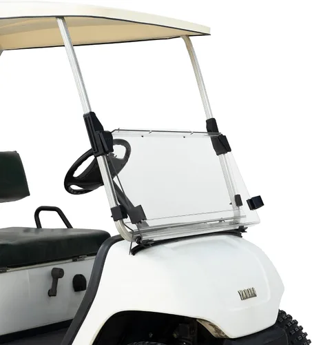 Vista 2 de Parabrisas transparente para carrito de golf Yamaha 1995 a 2002 (G14 a G19)