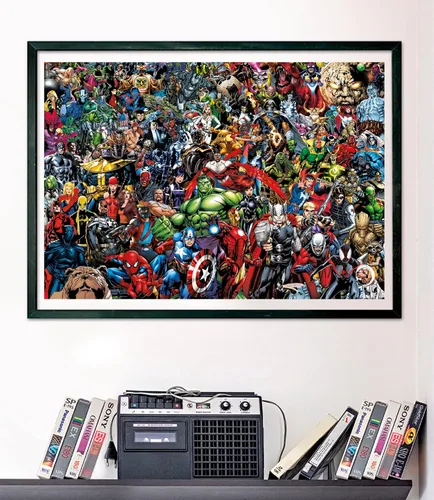 Vista 6 de Puzzle 1000 PZAS. Marvel Imposible