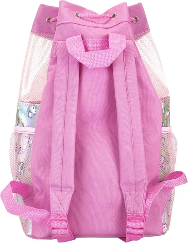 Vista 4 de Emoji Bolsa de natación de unicornio para niños, RosaRebel Fun.