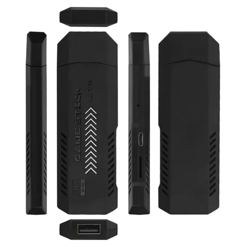 Vista 6 de DHKUYR Game Stick 256G 4K HD Video Game Console Double Wireless 2.4G Controller Retro Console